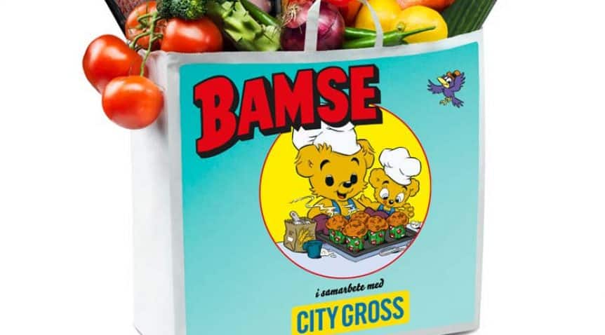 Bamses matkasse från City Gross